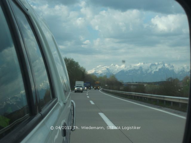 Rückfahrt aus dem Einsatzgebiet