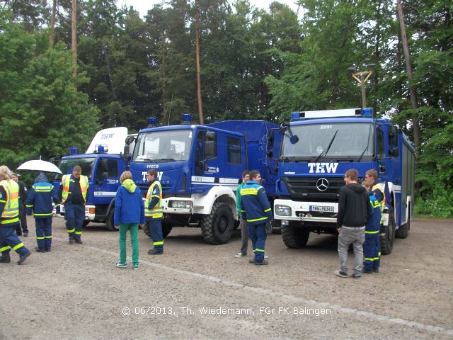 Technischer Halt in  Neuhausen ob Eck