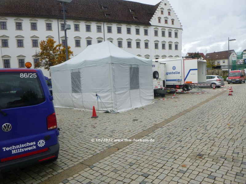 THW Führungsstelle in der Übersicht